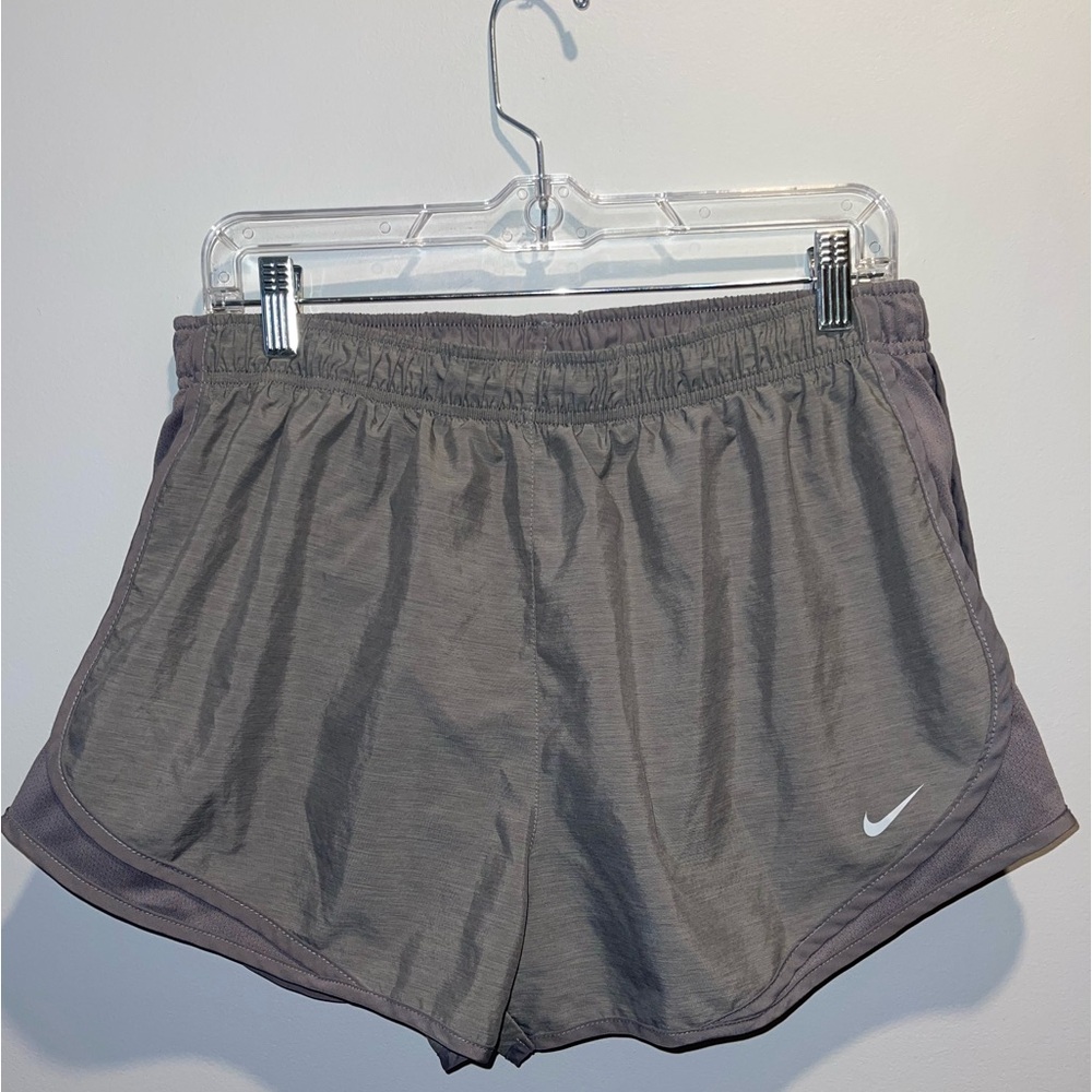 Nike Women's Tempo Lined Gray Running Shorts